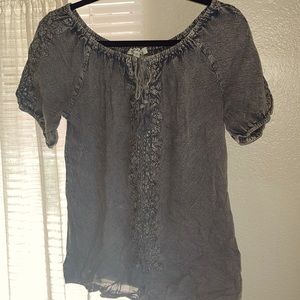 Grey blouse